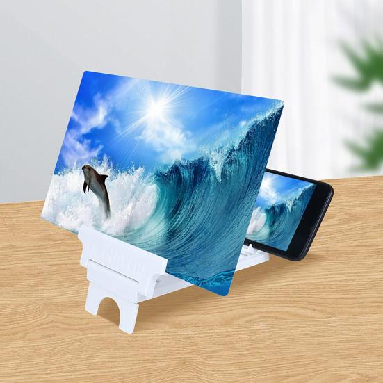 Portable Phone Screen Magnifier with Anti-Radiation Technology Visual Fatigue Reduction HD-compatible Screen Magnifier