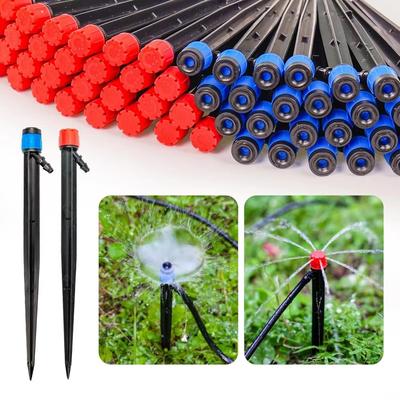 30 Stück Tropfbewässerungs-Tropfer Sprüher für 1/4" Tropfbewässerungsschlauch Automatisches Mikro-Bewässerungssystem für den Garten