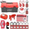 Kit de Candado de Seguridad Portátil LOTO Estación de Trabajo