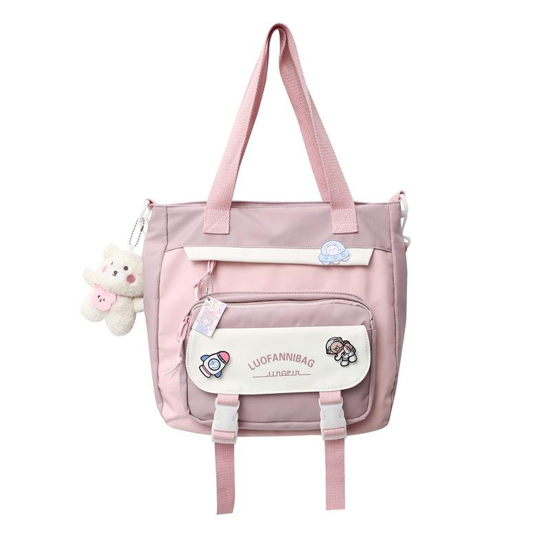 Schoolbag Women's Summer ins Wind Backpack High School Students Junior High School Elementary School Students 3rd to 6th Grades Cute Backpack