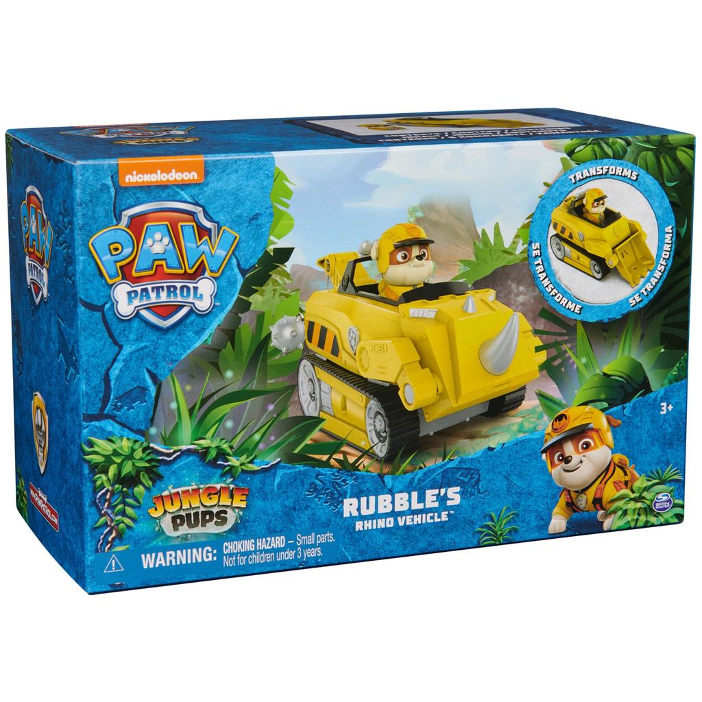 Paw Patrol Toy Vehicle Theme Veh RubbleJungle