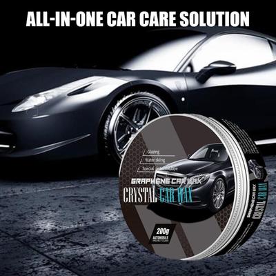 Car Wax Polish 3-in-1 Ceramic Coating Polish Wax Long Lasting Protection Easy To Apply Removes Scratches Oxidation Vehicle Paint Care Protection Wax