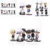 Detective Conan And Kid The Phantom Thief Pvc Models Figure With Assembly For Car Decor And Gift Ideas