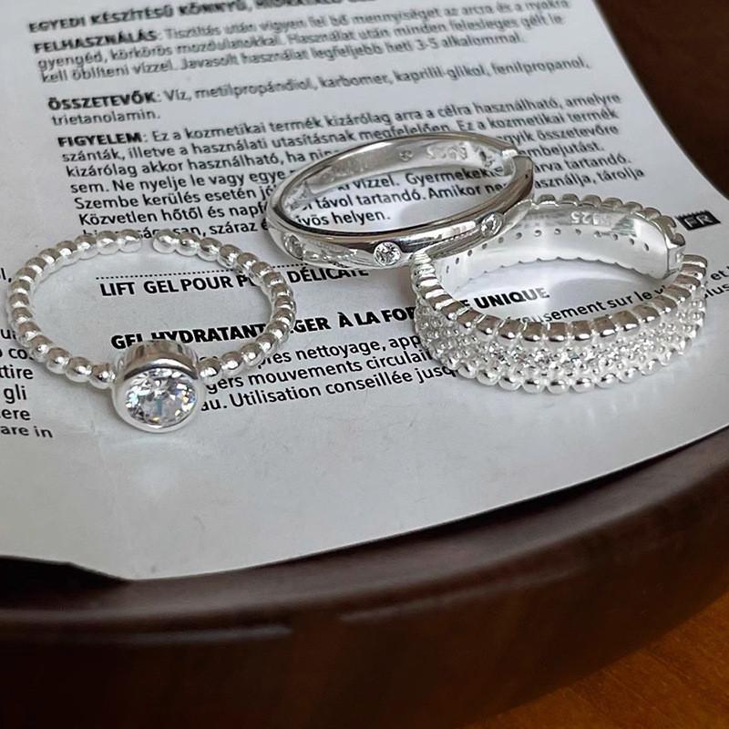 Fashionable Adjustable Open Ring Set For Women In Unique Geometric Style 2023