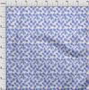 oneOone Georgette Viscose Blue Fabric Fruits Craft Projects Decor Fabric Printed By The Yard 42 Inch