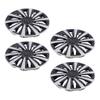 4 Stück 14 Zoll Radkappen Modischer Look Schützend Kratzfest Radkappenabdeckung für Fiesta