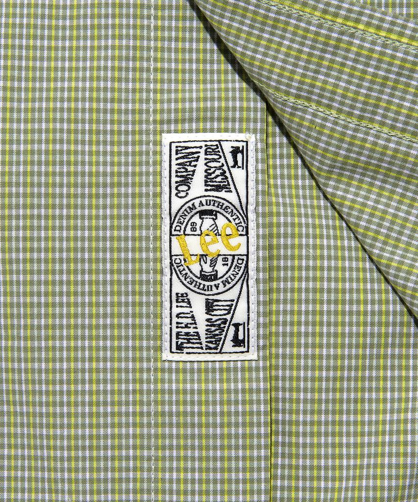 LEE Loco Pocket Check Shirt Green