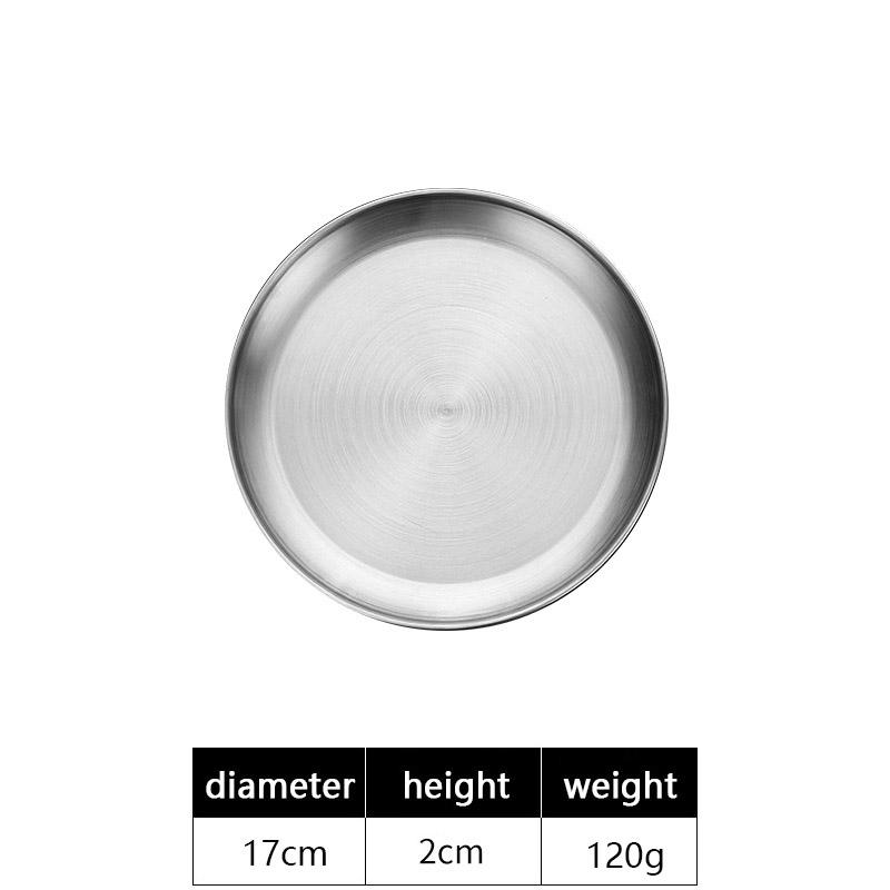Stainless Style Dinner Plates Gold Serving Plate Restaurant Fish BBQ Skewers Seafood Sushi Plate Large Flat Storage Tray