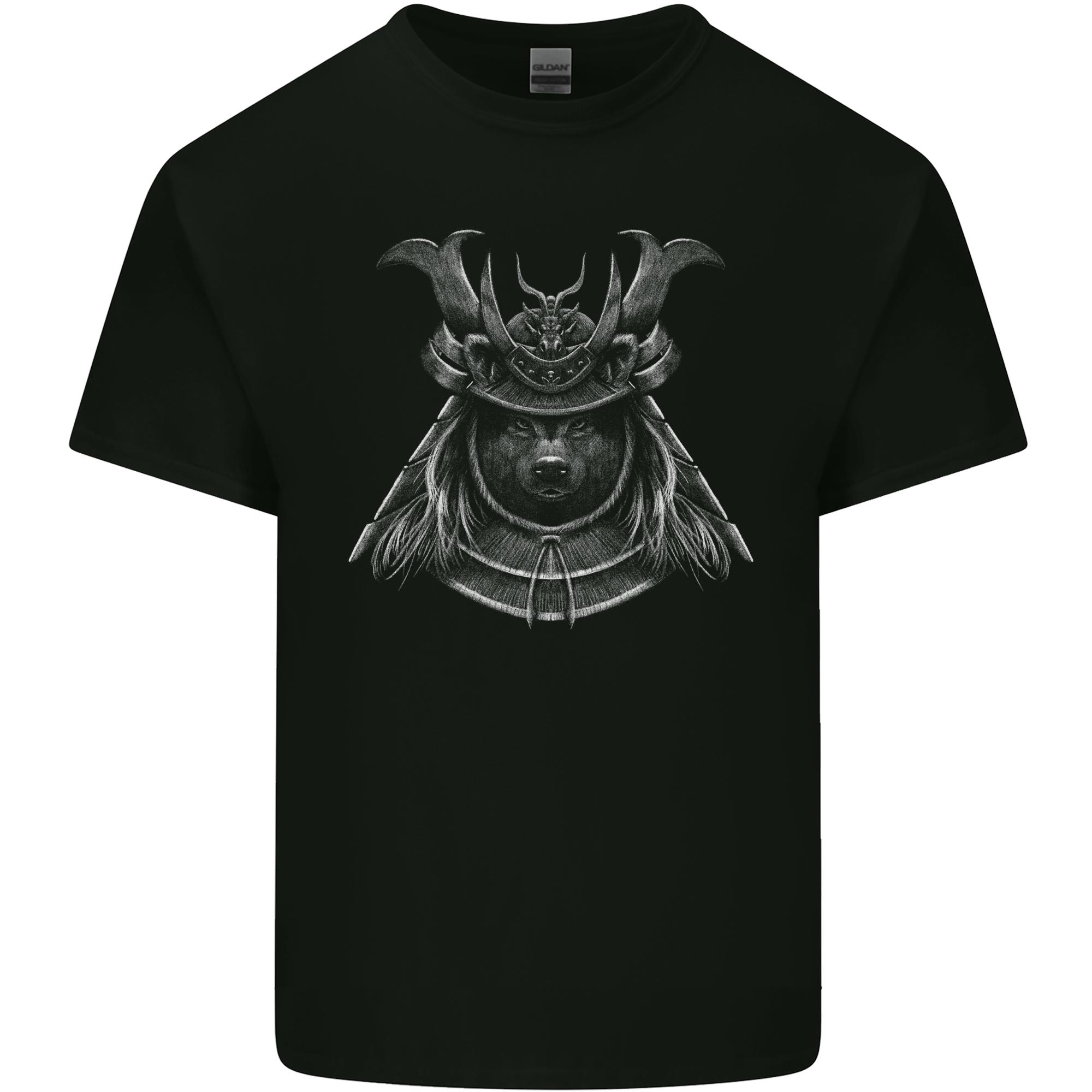 Shiba Inu Samurai Warrior Dog Unisexs Light Cotton TShirt S
