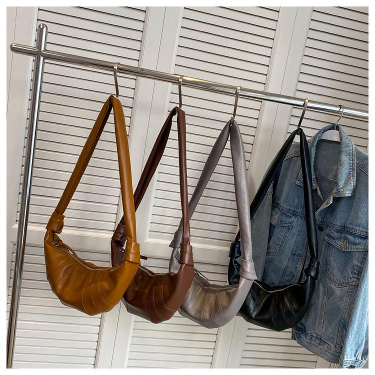 Zaprojektowana torba na rogaliki, torba na rogaliki, spersonalizowana modna torba na ramię, torba crossbody, damska torba na pierożki