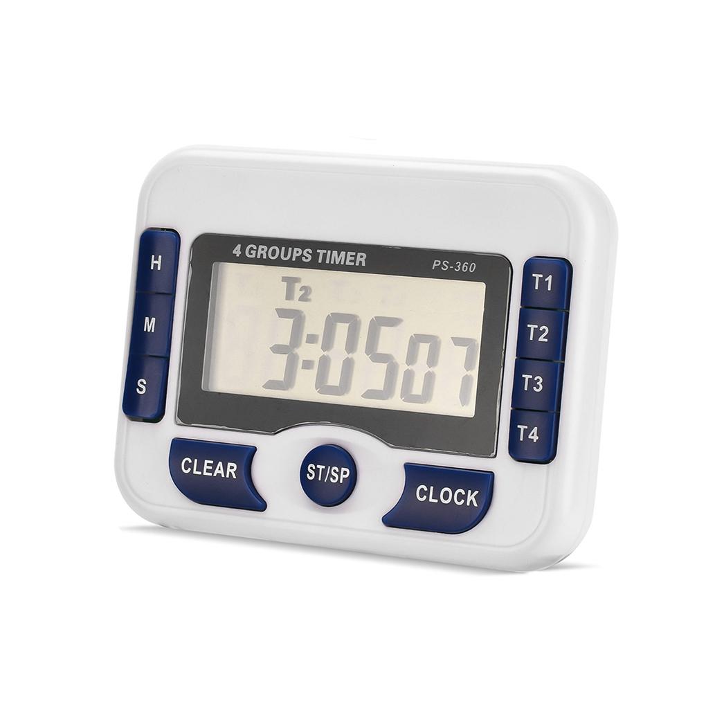 

Cooking Timer Bake Counter Kitchen Gadget Holder Multipurpose LCD Screen Digital Display Accuracy Classroom Bathroom