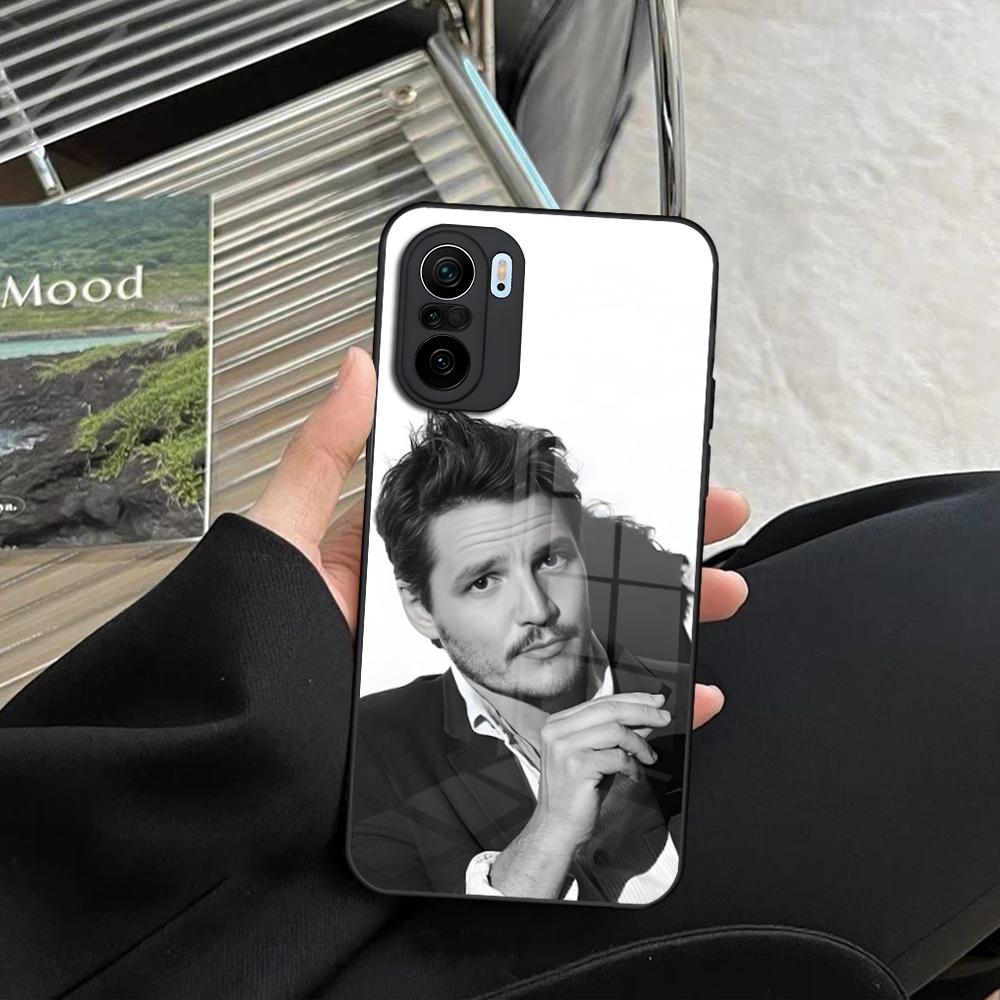 Pedro Pascal Collage Pics Phone Case for Xiaomi Redmi Note 14 13 12 11 Ultra Pro Lite 5G toughened glass Cover