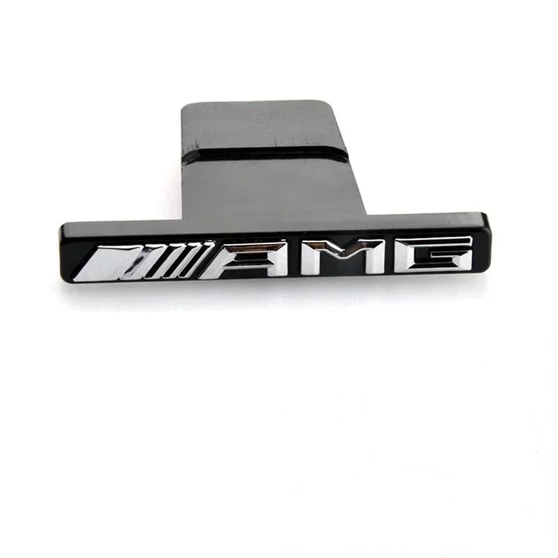 BSJH8 For AMG badge sticker W176 W210 W205 W212 W202 W213 GLA/GLC/CLS/GLK class accessories Amg Mercedes-Benz front grille.
