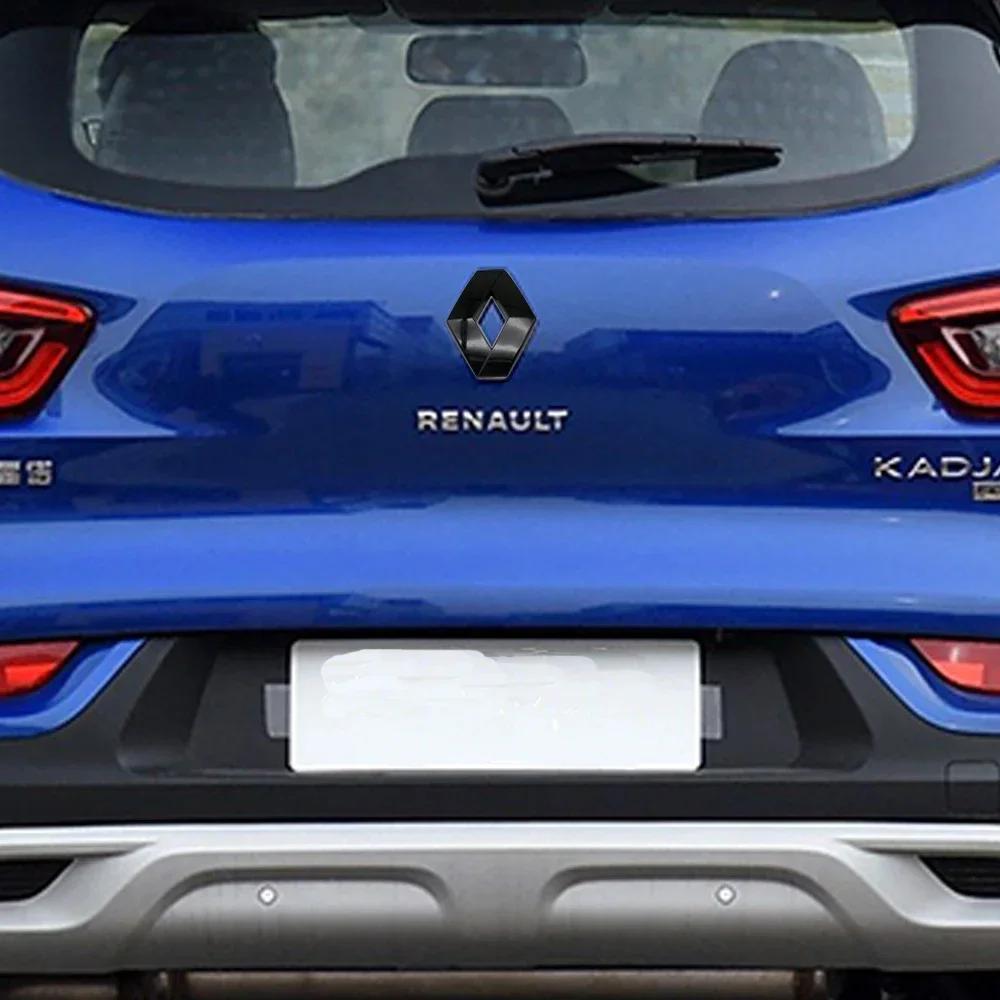 Καλύμματα Τροχών Για Renault Clio 4 Megane 3 2 Captur Trafic Logan RS Αυτοκίνητο Τροποποίηση Λογότυπο Αυτοκόλλητο Καπό Αυτοκινήτου Μπροστινή Μάσκα Πίσω Tru