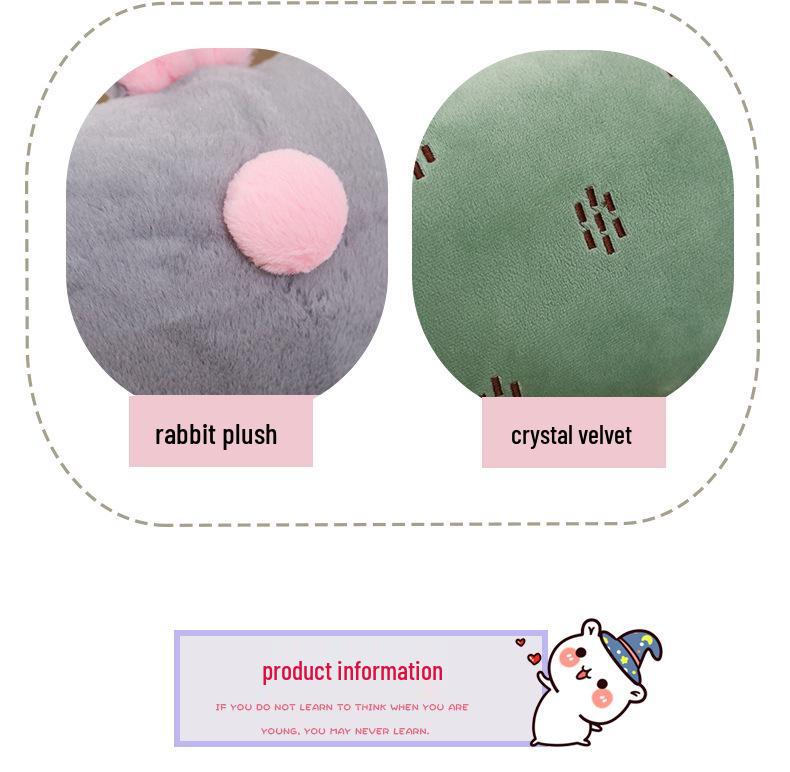 Plush Hand Warmer Pillow Cushion for Office, Dorm, or Classroom