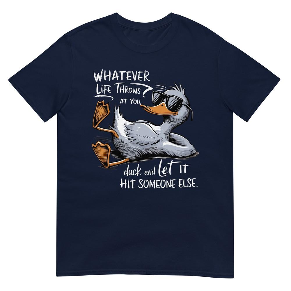 Funny Duck Shirt Funny Quote Graphic Tees For Unisex Unisex Kids Tshirt S