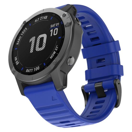 Watch Band Replacement Soft Silicone 22mm/26mm Quick Release Watchband Strap Garmin Fenix 6/Fenix6 Pro/Approach S60/Forerunner935/Forerunner945/Fenix5
