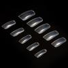 Market Vibe PT Artificial Nail Tip Type 3 Full Cover 500p Clear 1 Pcs
