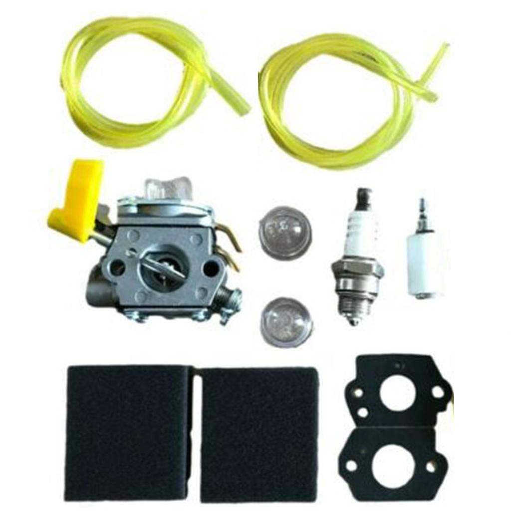 Karburátorová sada pro PLT3043YE RLT30CDNB RLT30CETG pro Homelite pro 30cc vyžínač pro RUIXING HR142R-30K-00-08 WT-997