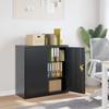 VidaXL Anthracite Filing Cabinet 90x40x90 Cm Steel 339731
