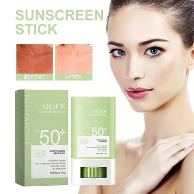 1pcs 20g Jasmine Protective Cream Summer Outdoor Skin UV Isolation Protection, Refreshing And Non Sticky