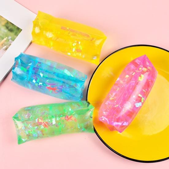 Stress Relief Slithery Strip Toy Cannot Be Grasped Clear Squeeze Toy Office Work Stress Decompression Toy Prank Prop Gag Gift