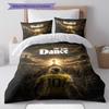 Neymar Pattern Bedding,Quilt Set Quilt Cover Pillowcase Home Birthday Gift(1 * duvet cover + 2 * pillowcase, without core)