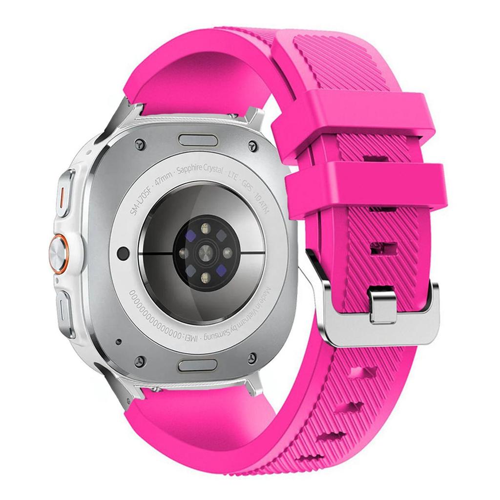 Silicone Strap for Samsung Galaxy Watch 8 40 44 46mm Sports Bracelet Quick Fit Watchband for Galaxy Watch 8Ultra 47mm Wrist Band