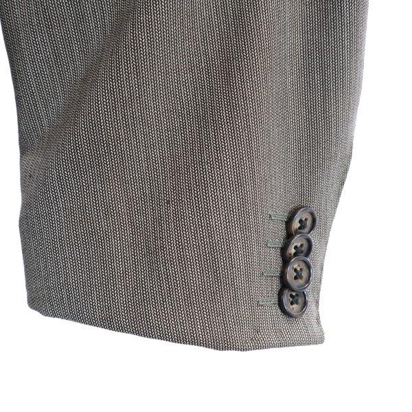 Corneliani Made In Italy Wool Tailored Jacket Brown Men's Used