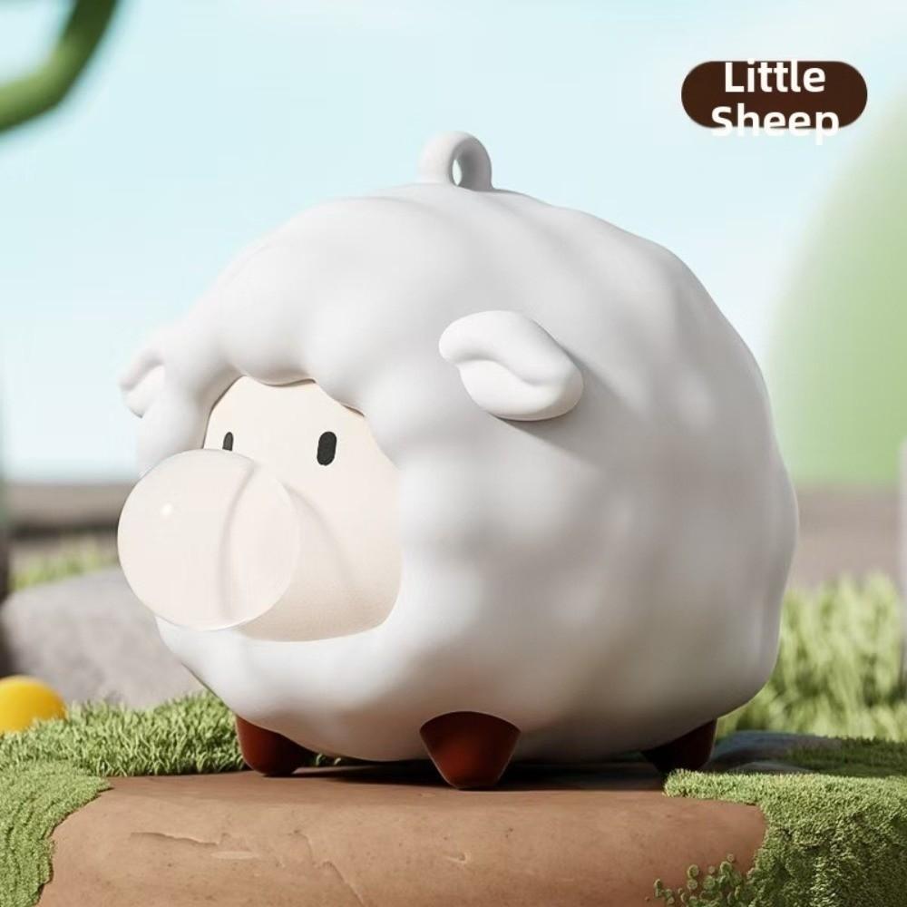 Muñeco de apretar para hacer burbujas Forma de bocanadas Animales Lindos Dibujos Animados Juguete Fidget Oveja Rana Alivio del Estrés Juguete de Descompresión Para Niños