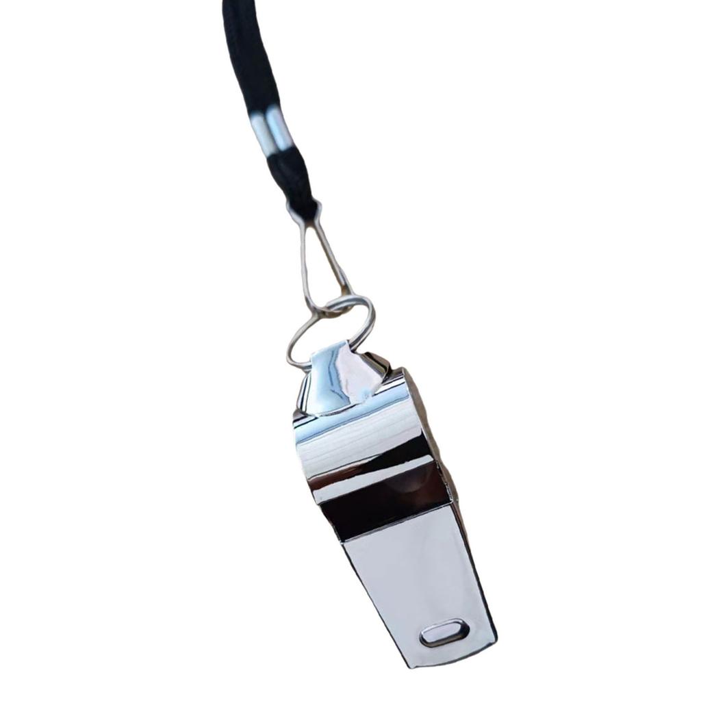 Sports Whistle Basketball Sport Training Referee Whistle Camping Survival Emergency Lifesaving Whistle with Long Lanyard