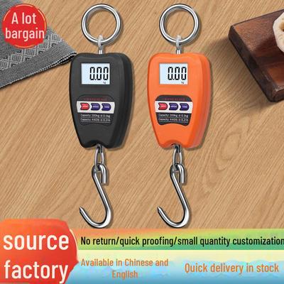 Portable Hand-Held Electronic Hook Scale - 200kg Max Weight