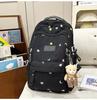New Forest Series Large Capacity Backpack for Junior and Senior High School Students Lightweight Women's Backpack Simple and Versatile Campus Backpack