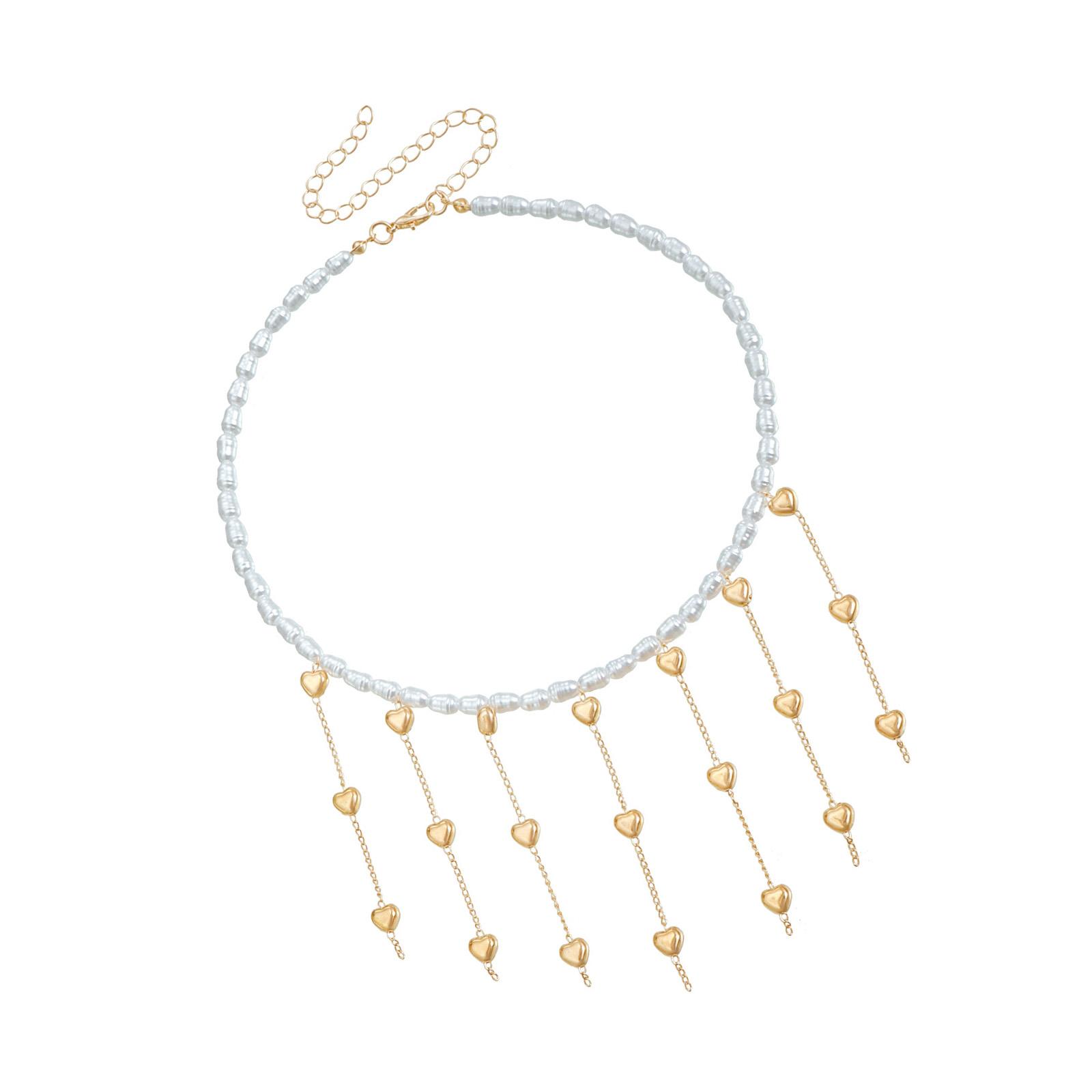 

Модное ожерелье в стиле барокко с длинными кисточками и жемчугом для женщин. Элегантные и винтажные дизайны для торжественных случаев. A