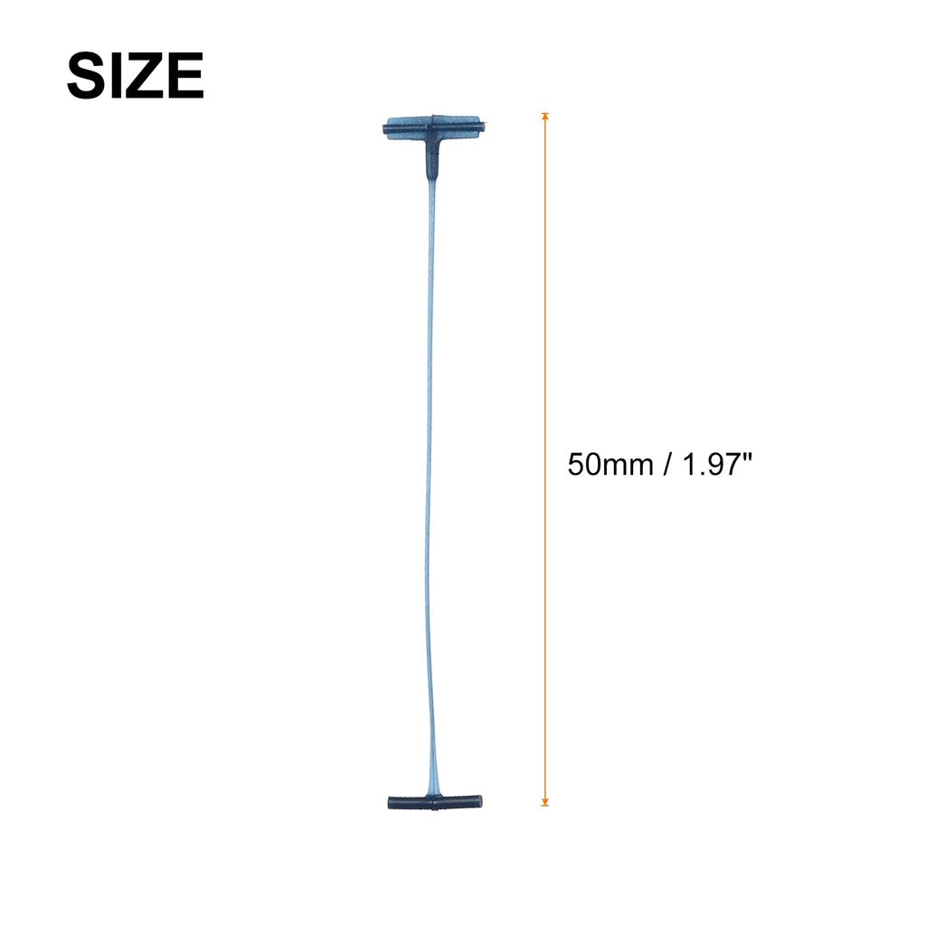 5000Pcs Standard Tagging Gun Fasteners, Dark Blue Garment Tags Label Gun Plastic Refills, Fabric Tag Attachments Gun Barbs