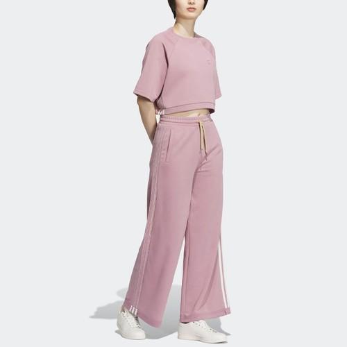 adidas Originals Short Sports T-shirt for Women, Purple-pink
