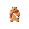 Guitar Bear Animal Pin Scarf Bear Badge Exquisite Sweater Wooden Brooch  Party