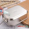 Hecheng 304 Stainless Steel Lunch Box
