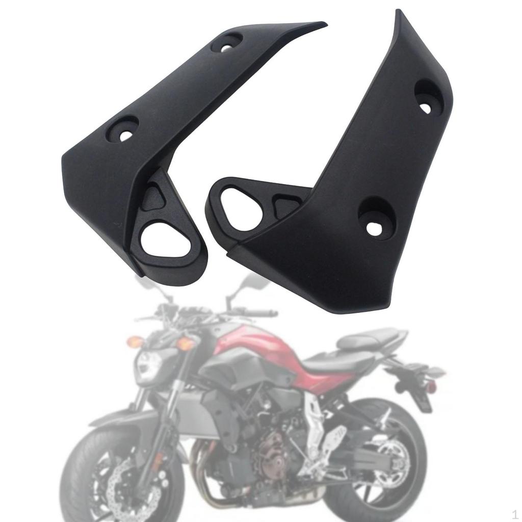 2 Pieces Radiator Side Covers Grille Guard Motorcycle Accessories for