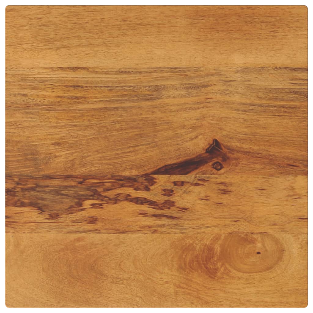 vidaXL - Tafelblad - vierkant - 40x40x2,5 - cm - massief - mangohout