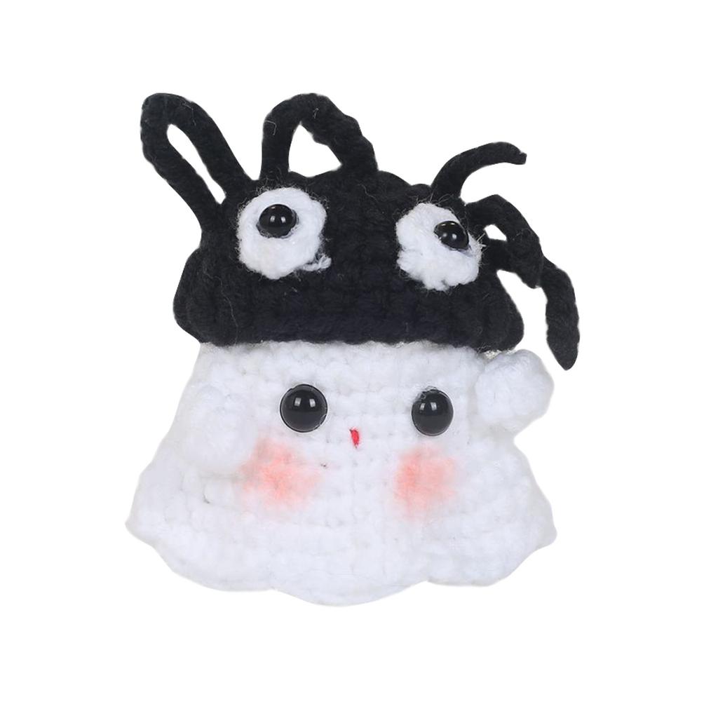 Cute Crochet Doll Accessories For Halloween Car Decorations, Hanging Decorations For Car Rearview Mirrors, For Women, Men, Bags And Family Gifts