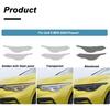 For Volkswagen VW Golf 8 MK8 2020 2025 Car Headlight Protective Film  Smoked Black Wrap Vinyl Transparent TPU Sticker Accessorie
