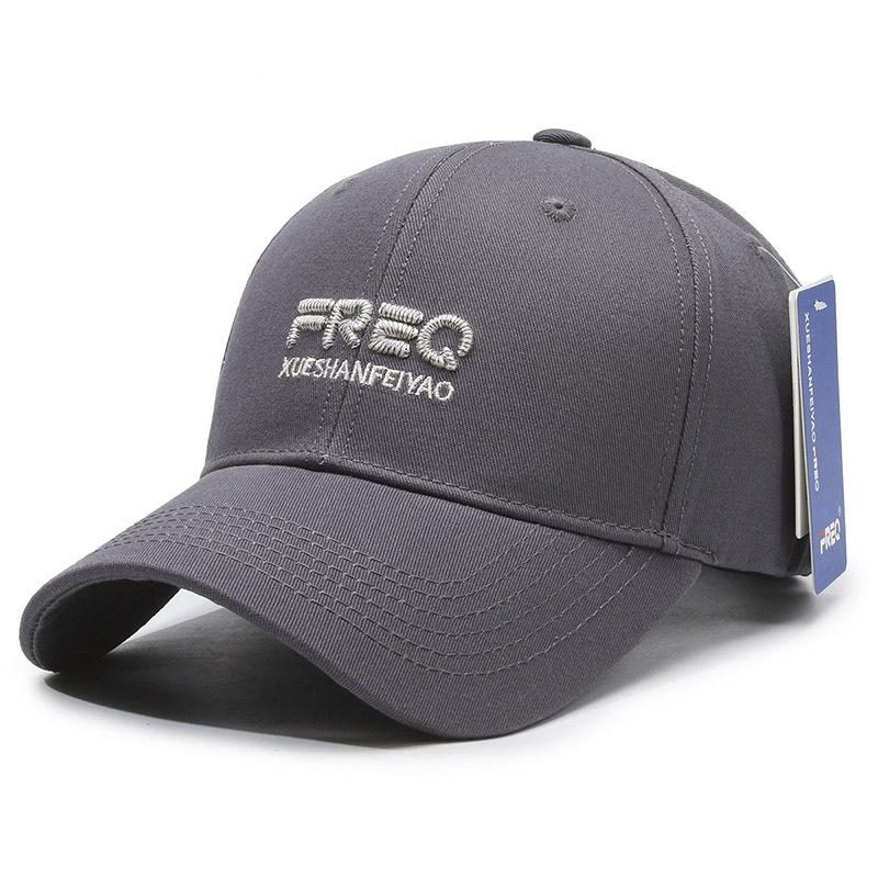 New Embroidery Ball Baseball Cap Sports Sunscreen Men's and Women's Sun Hats Breathable Versatile Casual Duck Tongue
