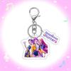 Schlüsselanhänger Koreanischer Anime Cartoon Schlüsselanhänger Partygeschenke Schlüsselanhänger K-Pop Figur Klassiker Schlüsselanhänger Rucksack Anhänger Schlüsselanhänger
