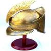 Brauner antiker mittelalterlicher griechischer Spartan-Rüstungshelm 300 Rise of Empire Filmhelm LARP Roman