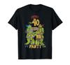 Teenage Mutant Ninja Turtles 40th Birthday Pizza Party T-Shirt