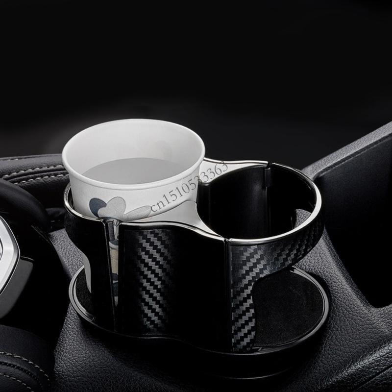 

090E Double Cup Holder Car Cup Holder Expander Adapter Insert Double Storage Stand China Mainland