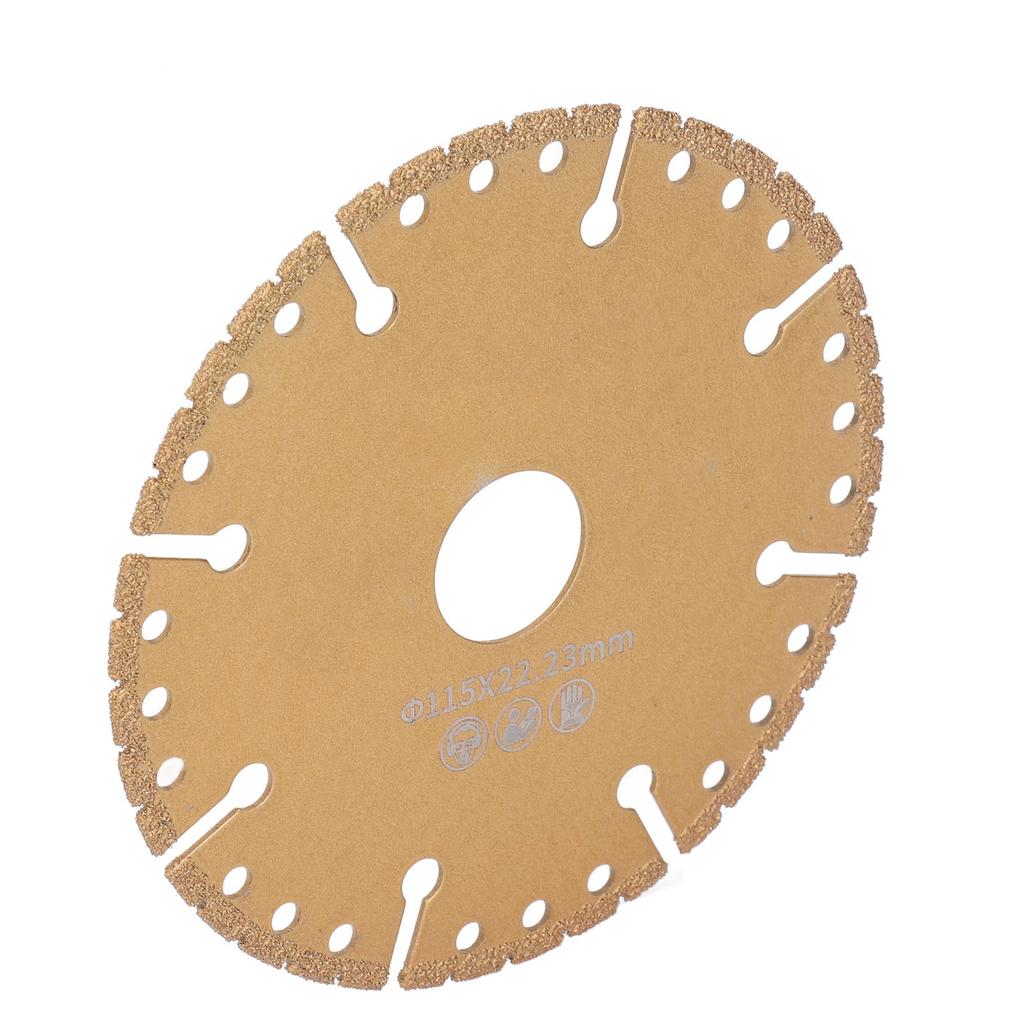 Diamond Saw Blade Multi Purpose Segmented Circular Cutting Disc Wheel for Stone Masonry 115 X