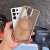 Translucent Matte Armor Case For Samsung Galaxy S26 S25 S24 S23 Ultra Plus FE A16 A26 A36 A56 A17 Magnetic Wireless Charge Cover