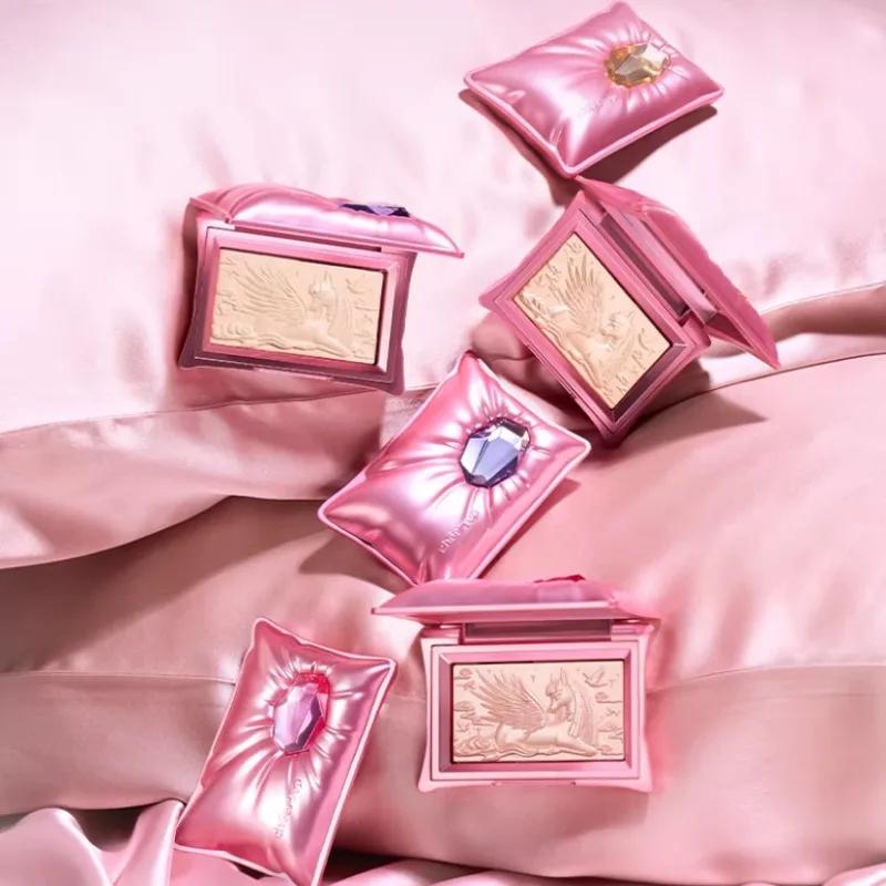 Chéeryep Set Professionale Illuminanti Trucco Bronzer Contouring Blush Cipria Pressata Shimmer Highlight Lunga Durata Illuminante